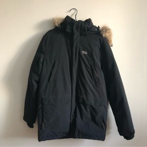 Chlorophylle black men parka